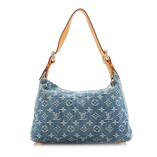 Louis Vuitton Monogram Denim Baggy PM - Blue Shoulder Bags, Handbags -  LOU362076