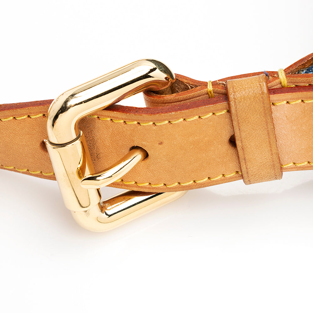 Louis Vuitton Monogram Denim Baggy PM Shoulder Bag (SHF-20300)