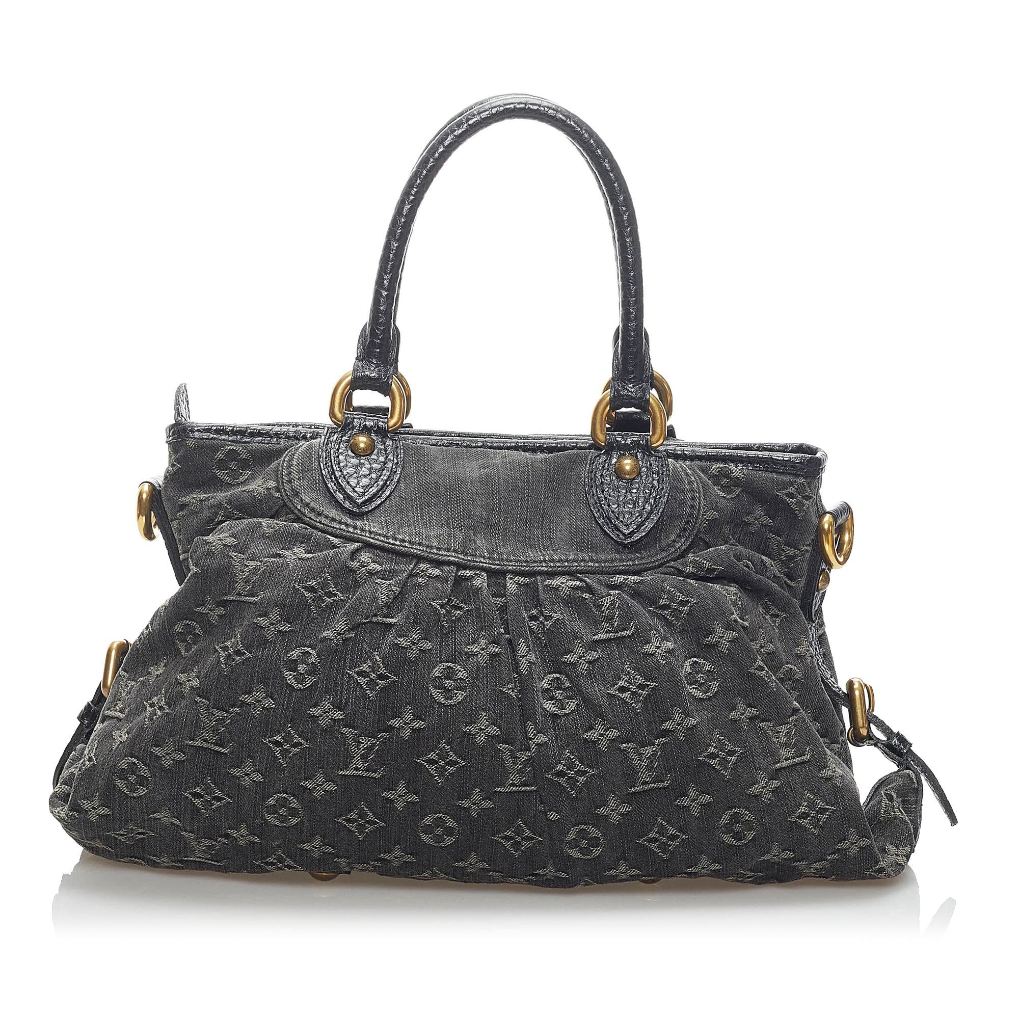Louis Vuitton Monogram Denim Neo Cabby MM (SHG-34177)