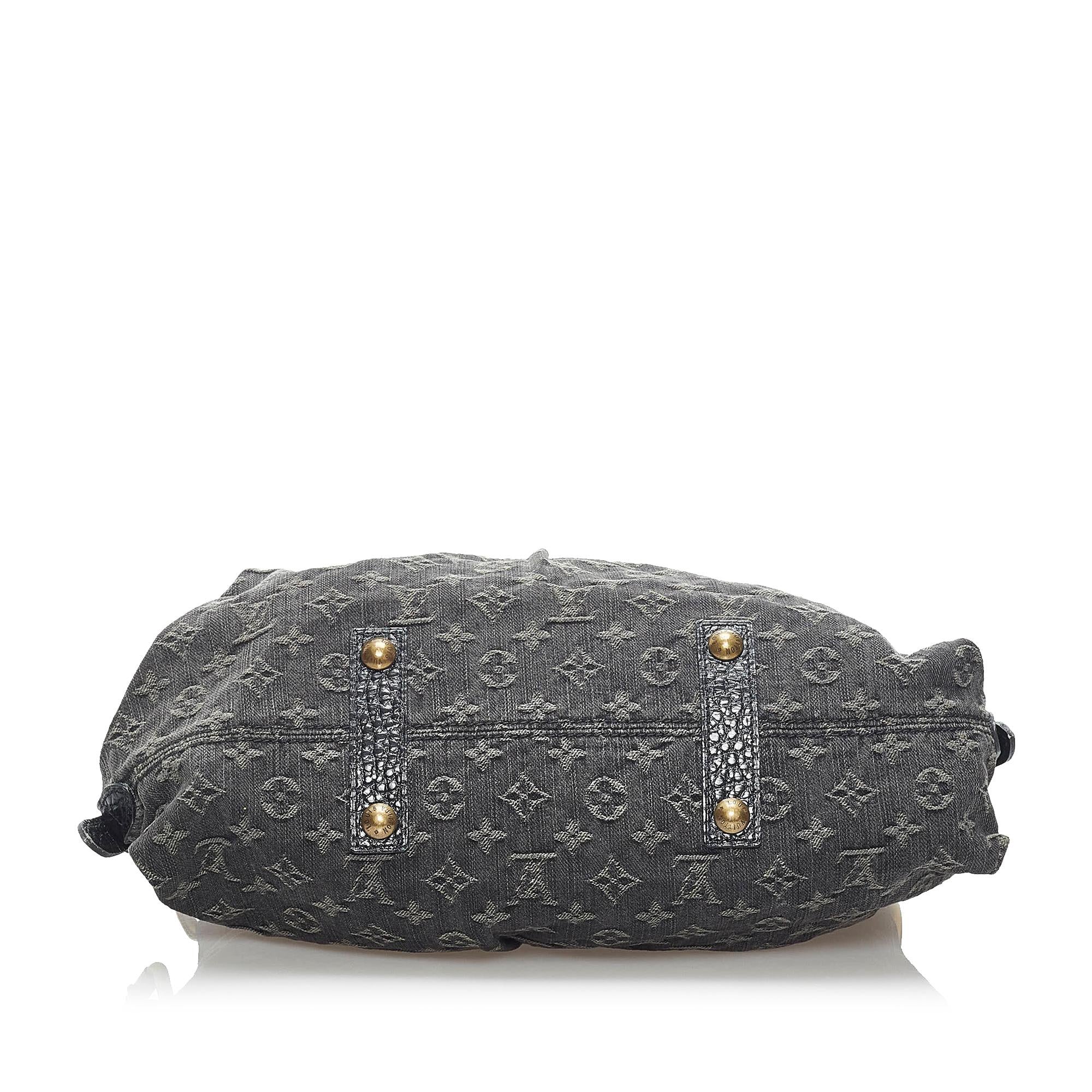 Louis Vuitton Monogram Denim Neo Cabby MM (SHG-34177)