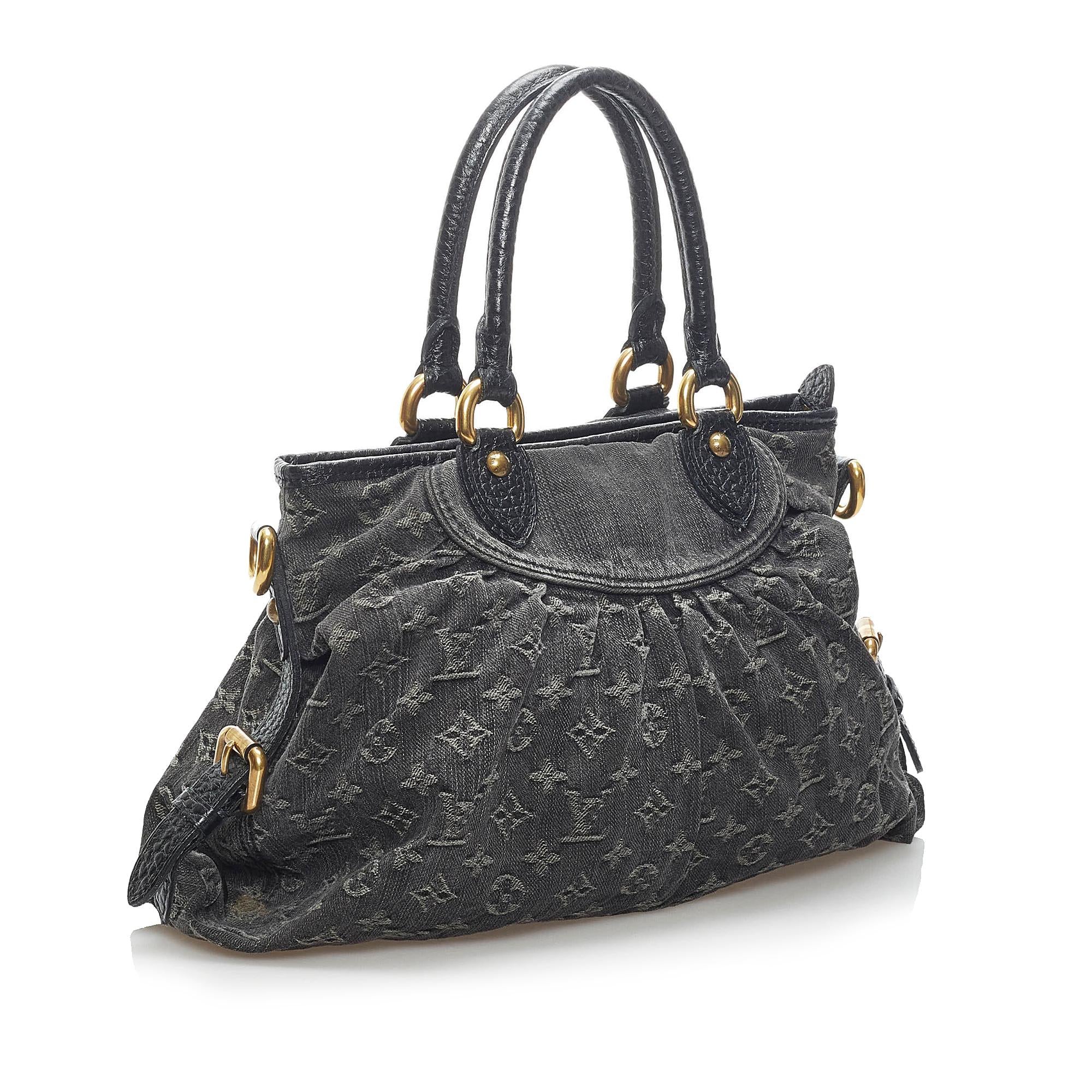 Louis Vuitton Monogram Denim Neo Cabby MM (SHG-34177)