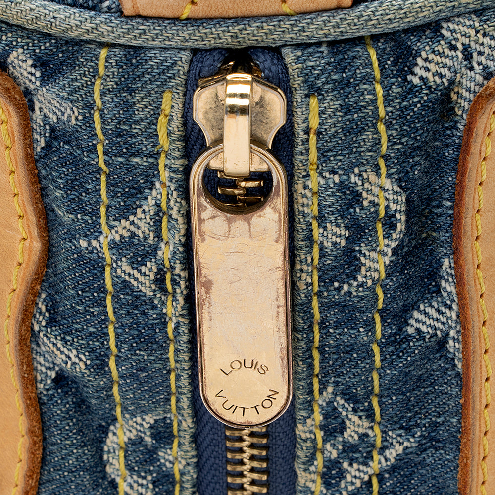 Louis Vuitton Monogram Denim Neo Speedy Satchel - FINAL SALE (SHF-20203)