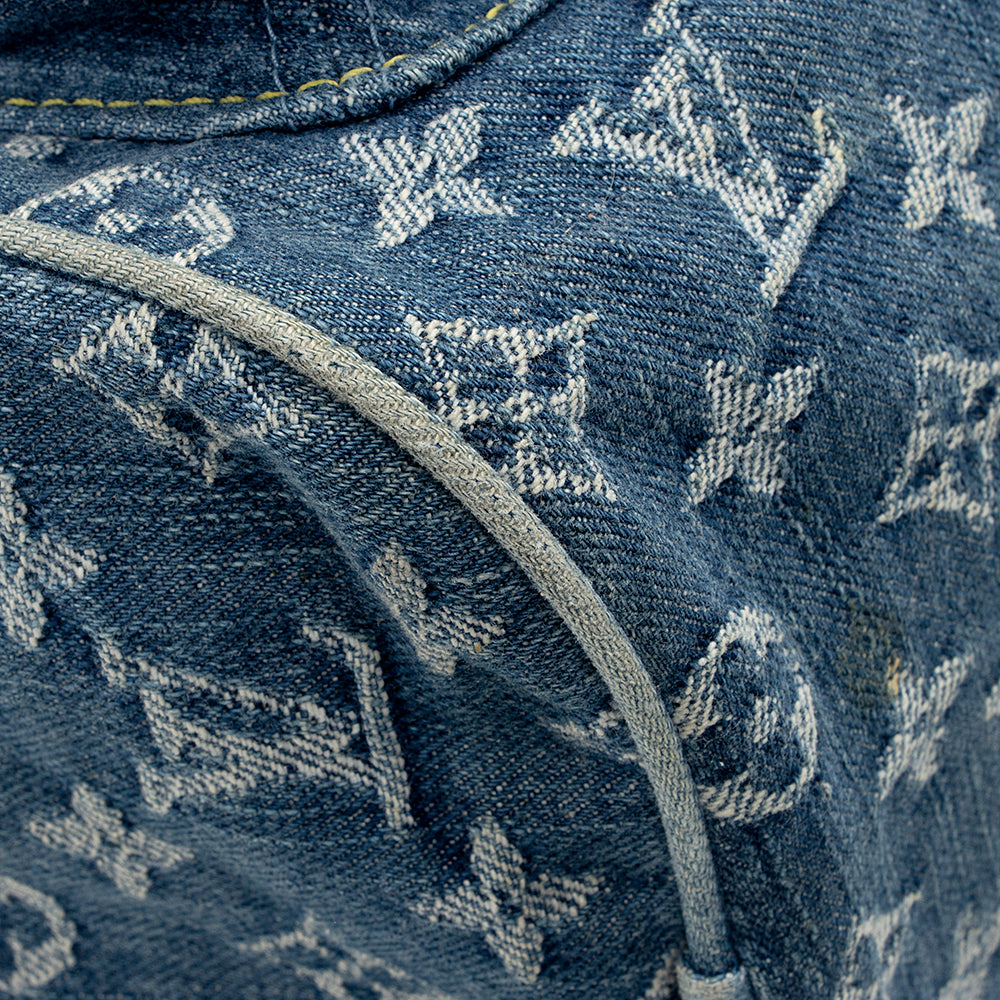 Louis Vuitton Monogram Denim Neo Speedy Satchel - FINAL SALE (SHF-20203)