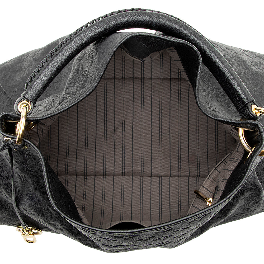 Louis Vuitton Monogram Empreinte Artsy MM Shoulder Bag (SHF-18951)