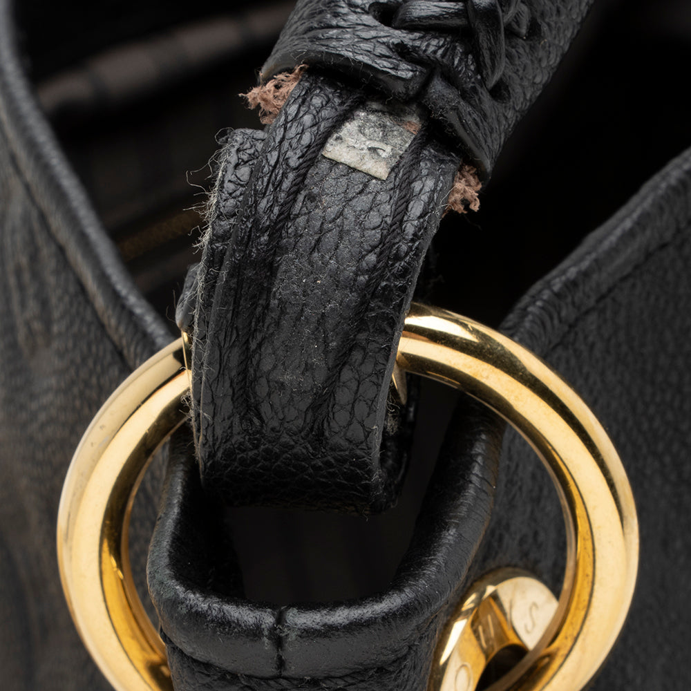 Louis Vuitton Monogram Empreinte Artsy MM Shoulder Bag (SHF-22025)