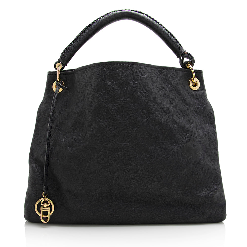 Louis Vuitton Monogram Empreinte Artsy MM Shoulder Bag (SHF-22025)