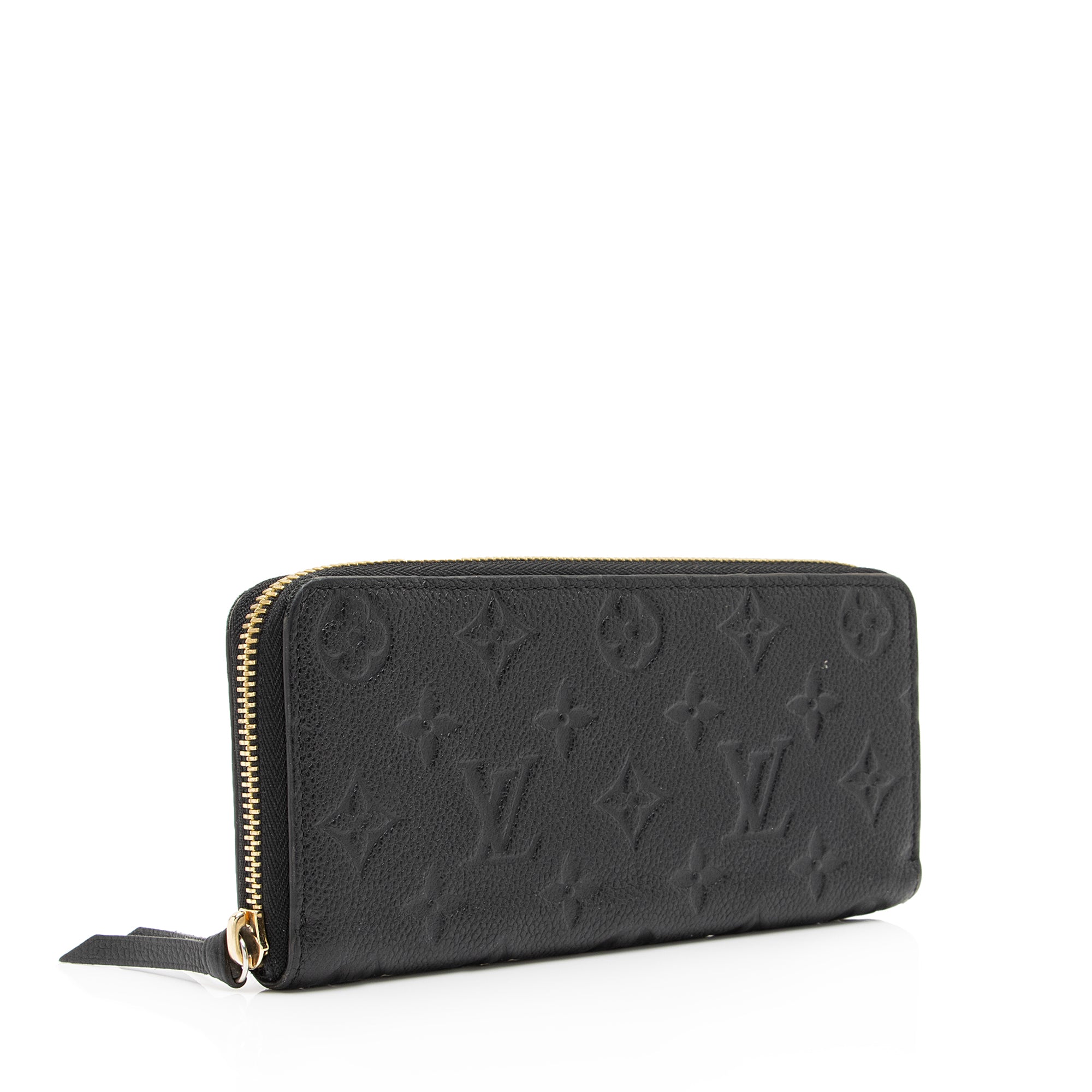 Louis Vuitton Monogram Empreinte Clemence Wallet (SHF-23934)