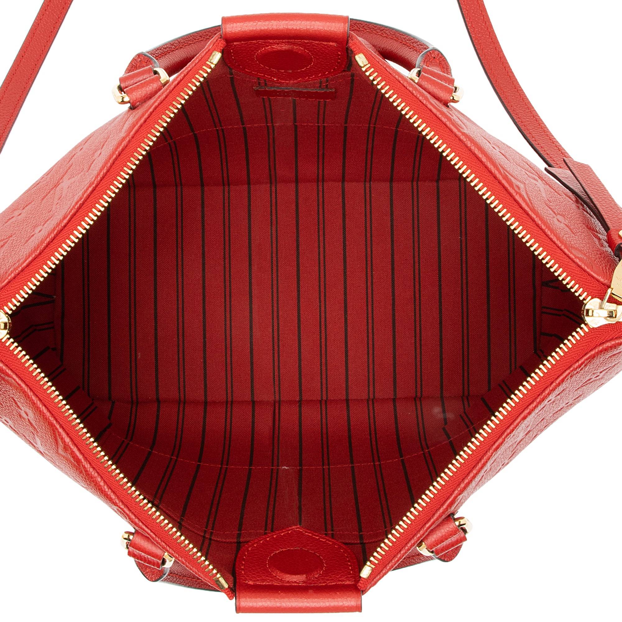 Louis Vuitton Monogram Empreinte Mazarine MM Satchel (SHF-dVerDe)