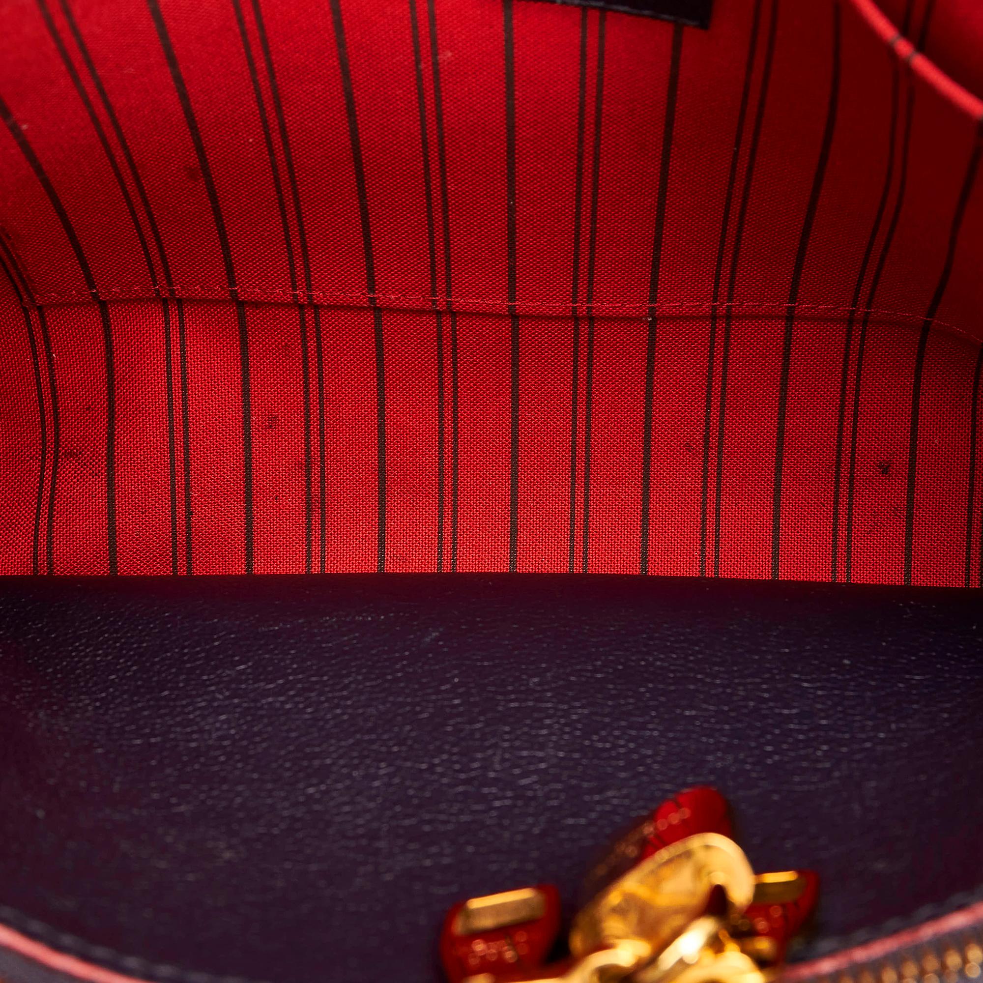 Louis Vuitton Monogram Empreinte Montaigne MM (SHG-32803)