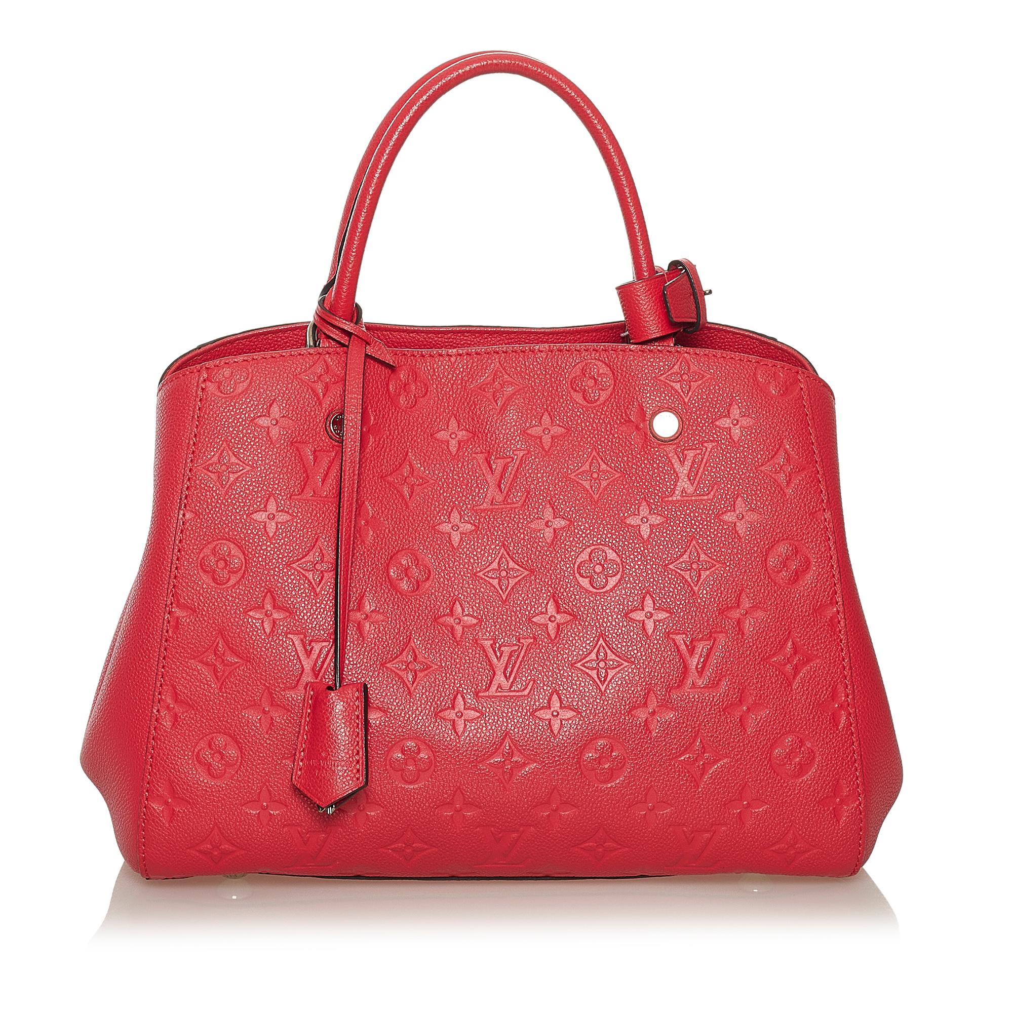 Louis Vuitton Monogram Empreinte Montaigne MM (SHG-37402)