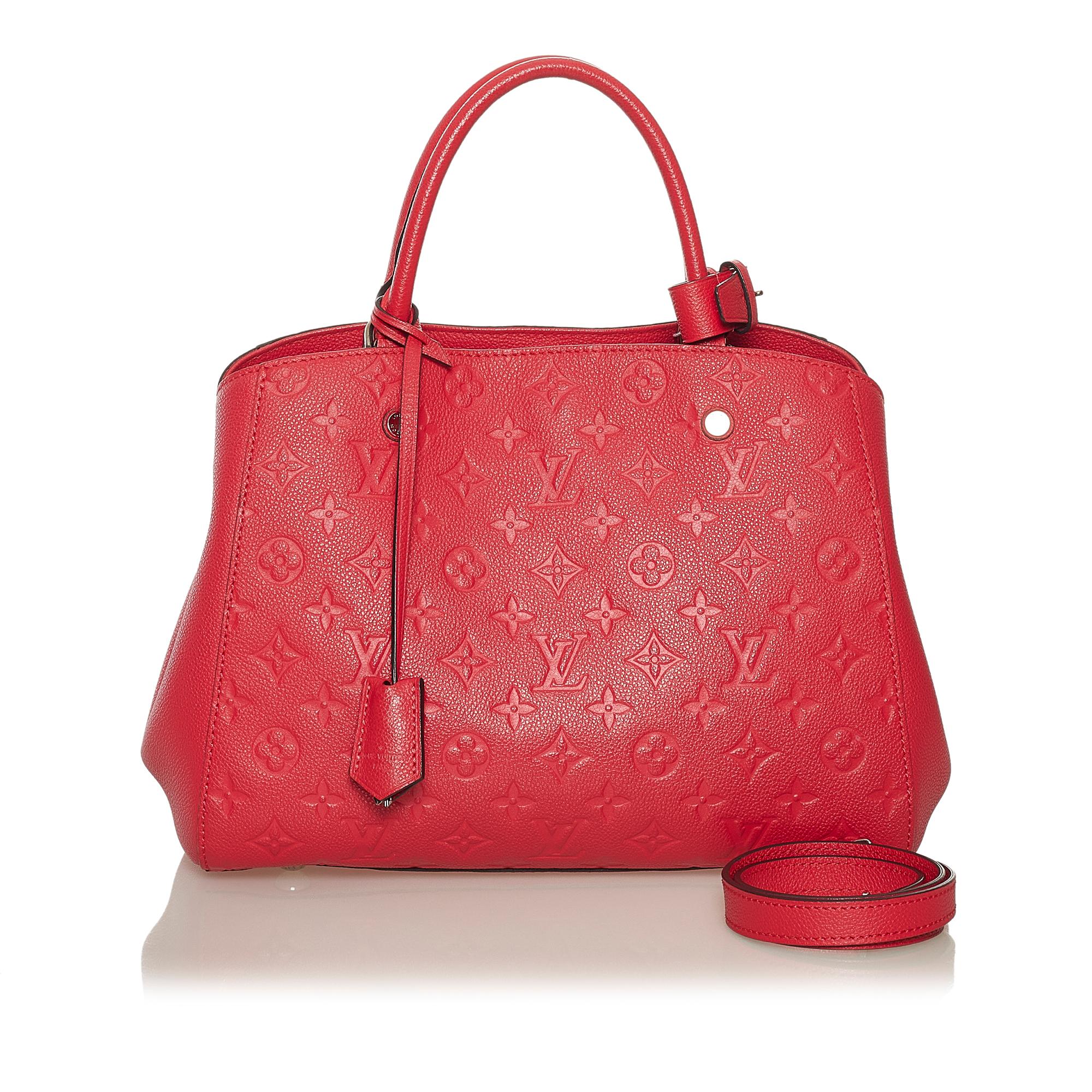 Louis Vuitton Monogram Empreinte Montaigne MM (SHG-37402)