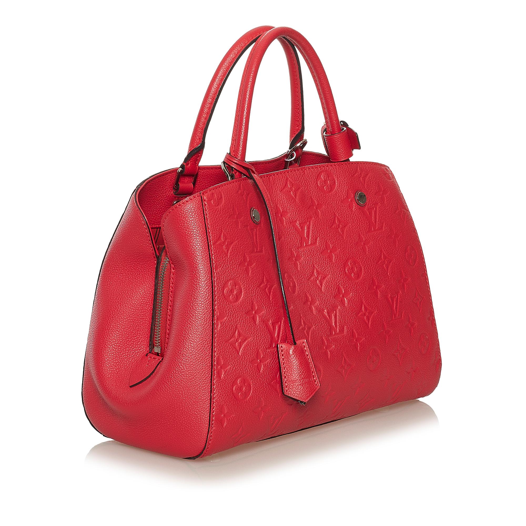 Louis Vuitton Monogram Empreinte Montaigne MM (SHG-37402)