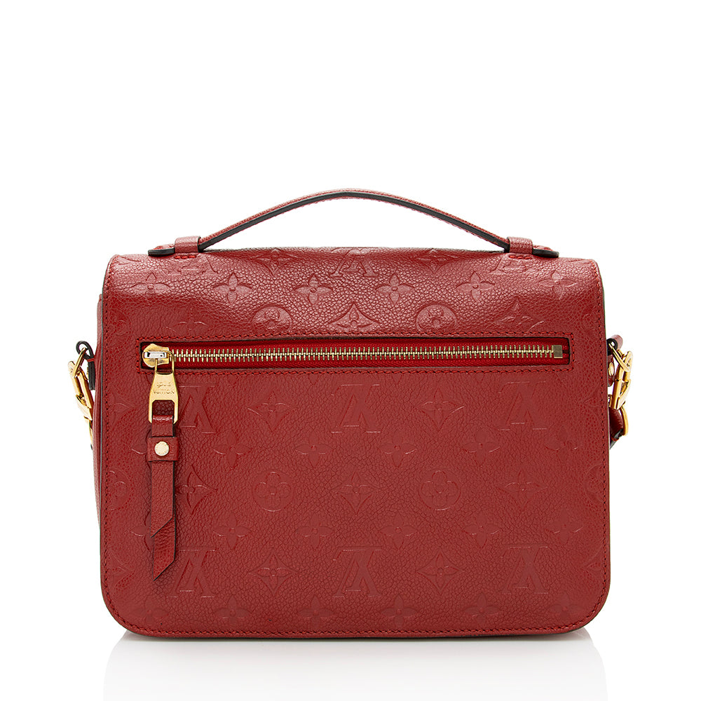 Louis Vuitton Monogram Empreinte Pochette Metis Shoulder Bag (SHF-18570)