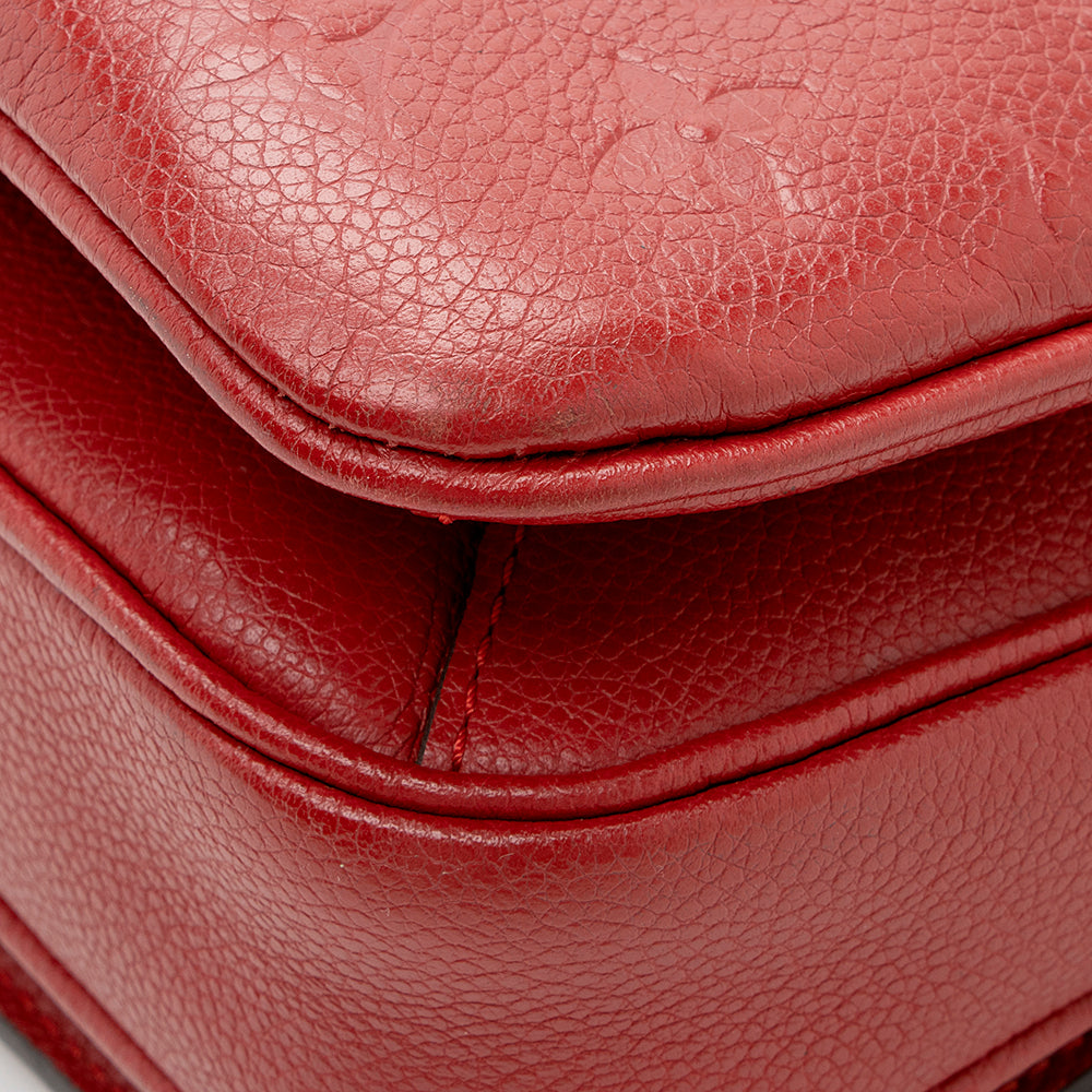 Louis Vuitton Monogram Empreinte Pochette Metis Shoulder Bag (SHF-18570)