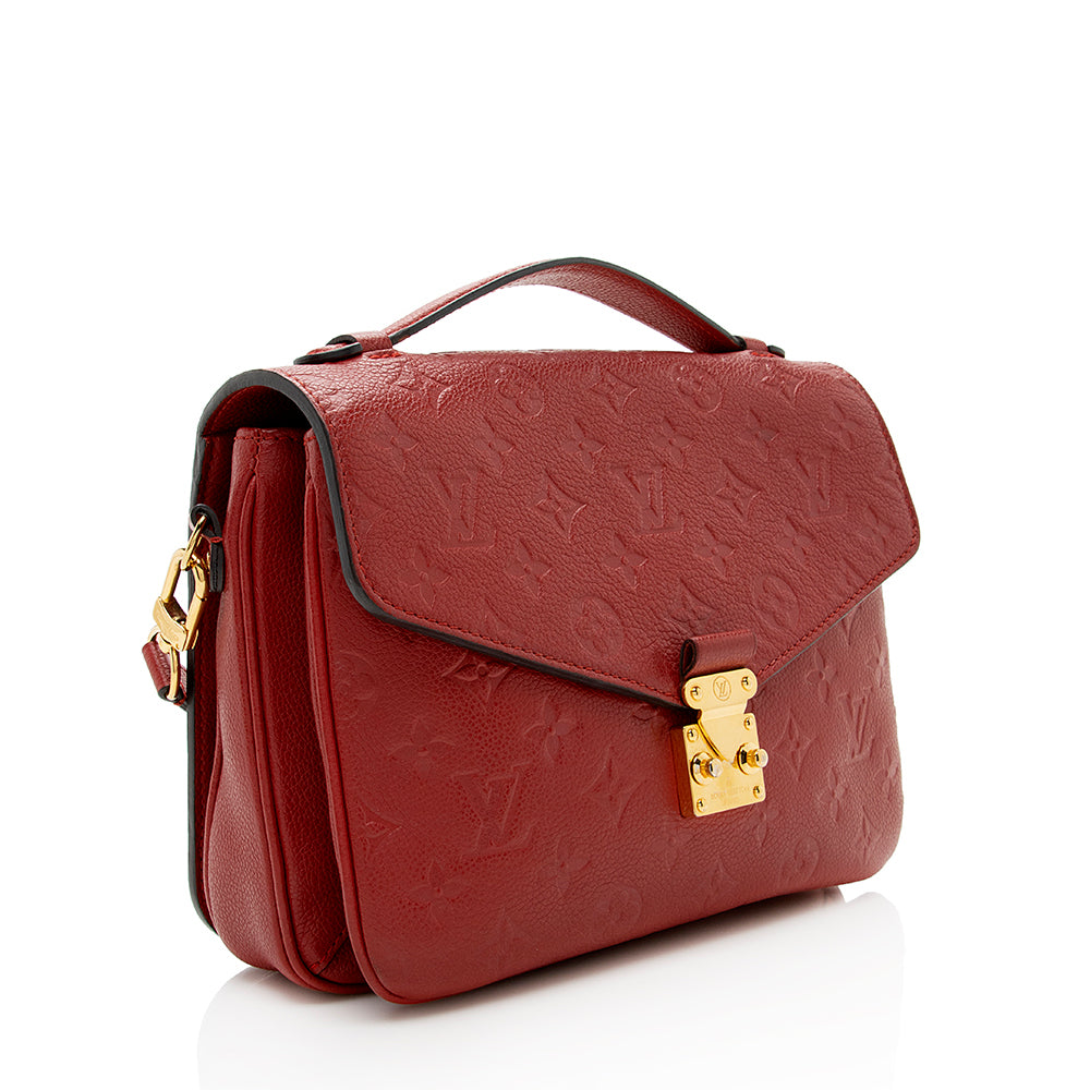 Louis Vuitton Monogram Empreinte Pochette Metis Shoulder Bag (SHF-18570)