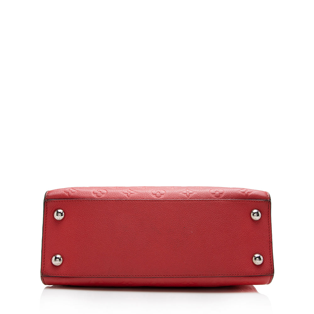 Louis Vuitton Monogram Empreinte Pont-Neuf MM Satchel - FINAL SALE (SHF-17152)