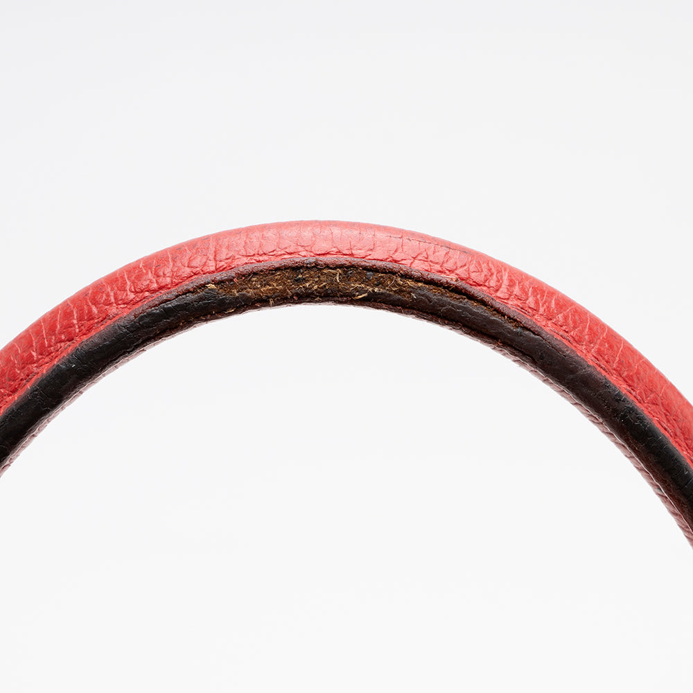 Louis Vuitton Monogram Empreinte Pont-Neuf MM Satchel - FINAL SALE (SHF-17152)