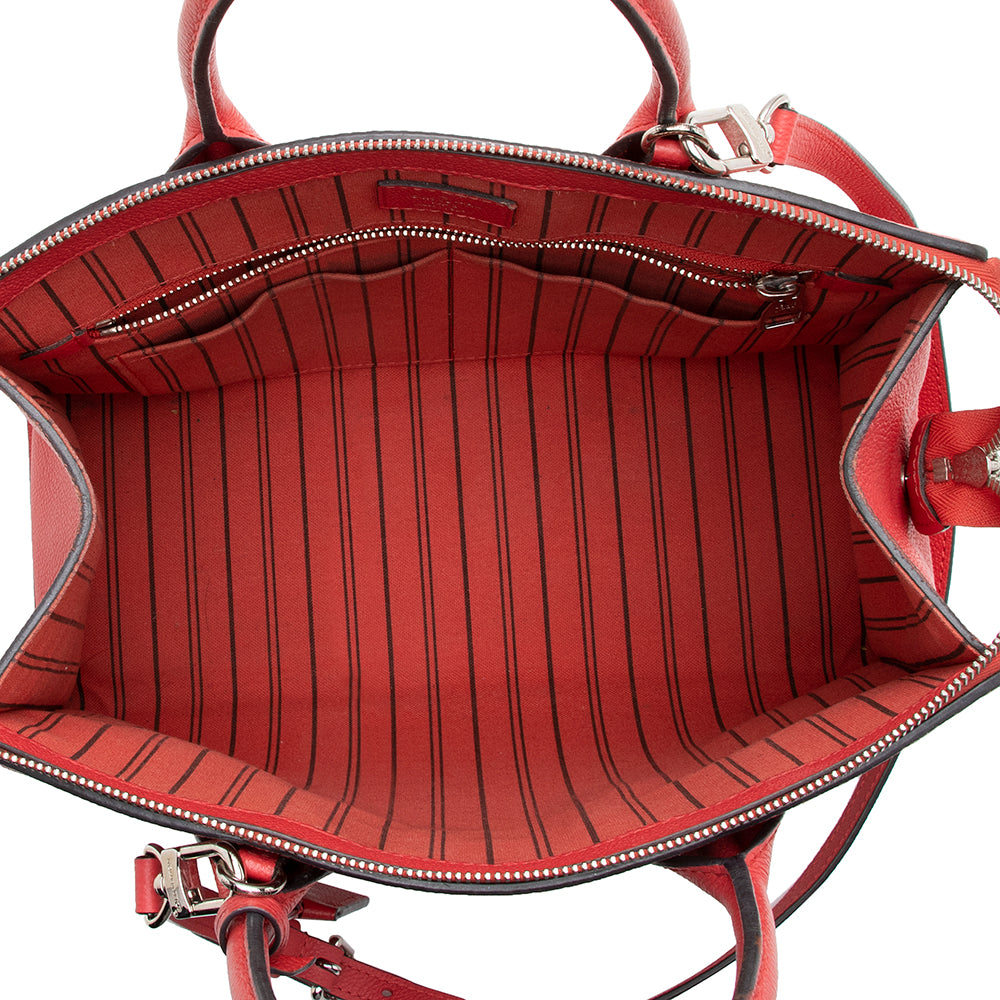 Louis Vuitton Monogram Empreinte Pont-Neuf MM Satchel - FINAL SALE (SHF-17152)