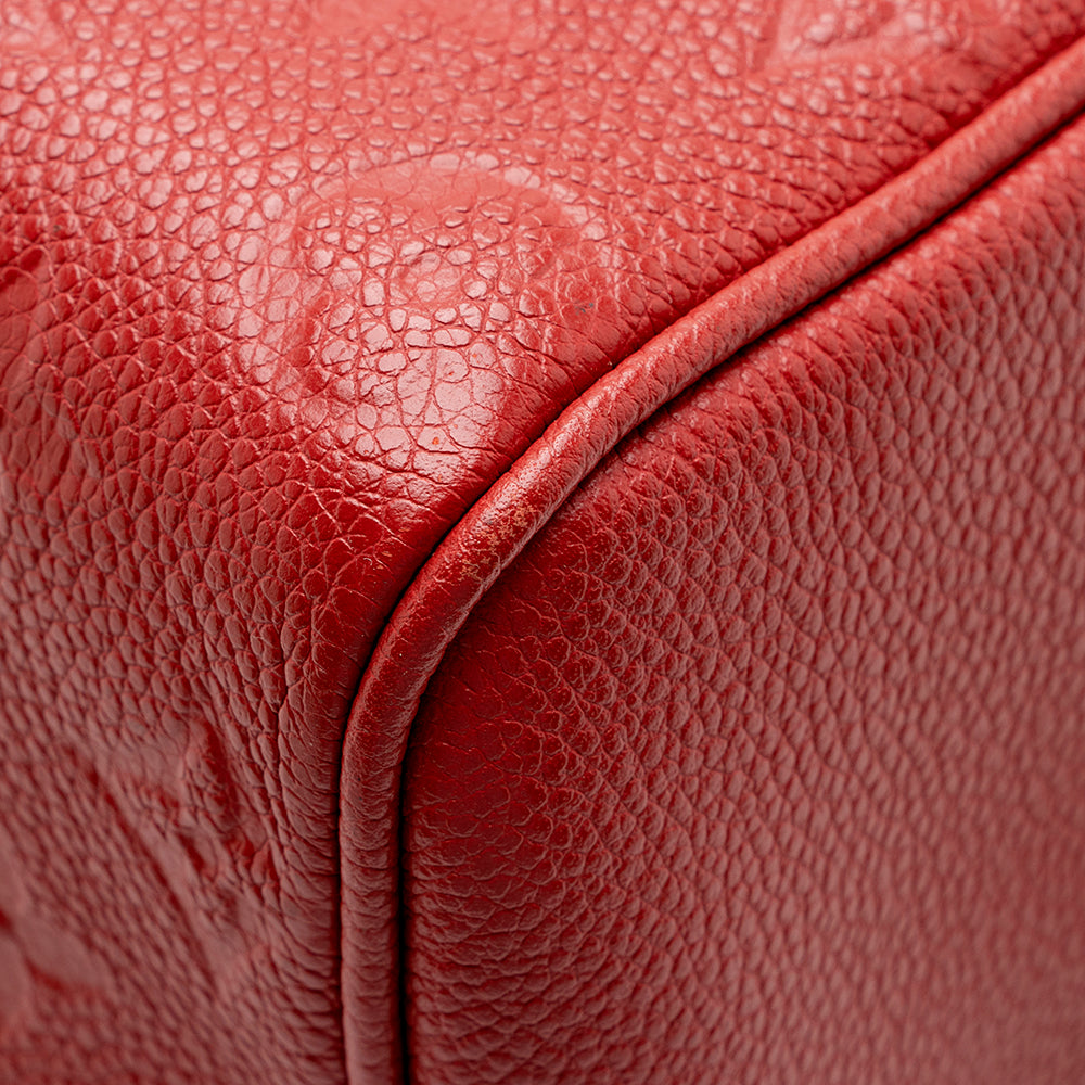 Louis Vuitton Monogram Empreinte Speedy Bandouliere 25 Satchel (SHF-15020)
