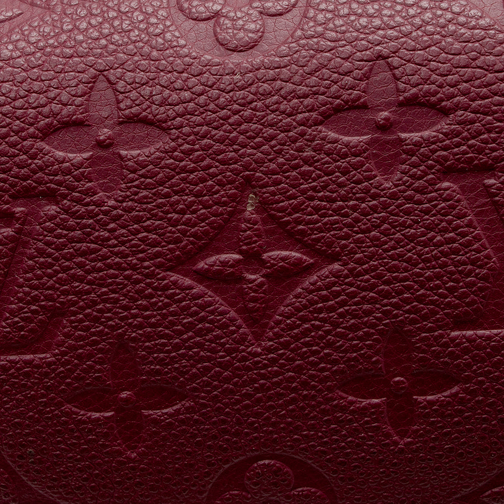 Louis Vuitton Monogram Empreinte Speedy Bandouliere 25 Satchel (SHF-16212)