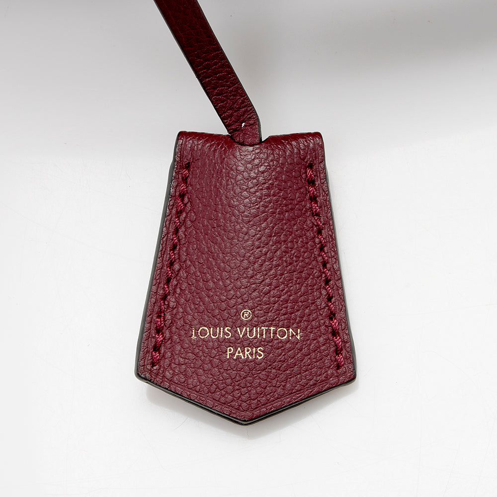 Louis Vuitton Monogram Empreinte Speedy Bandouliere 25 Satchel (SHF-16212)