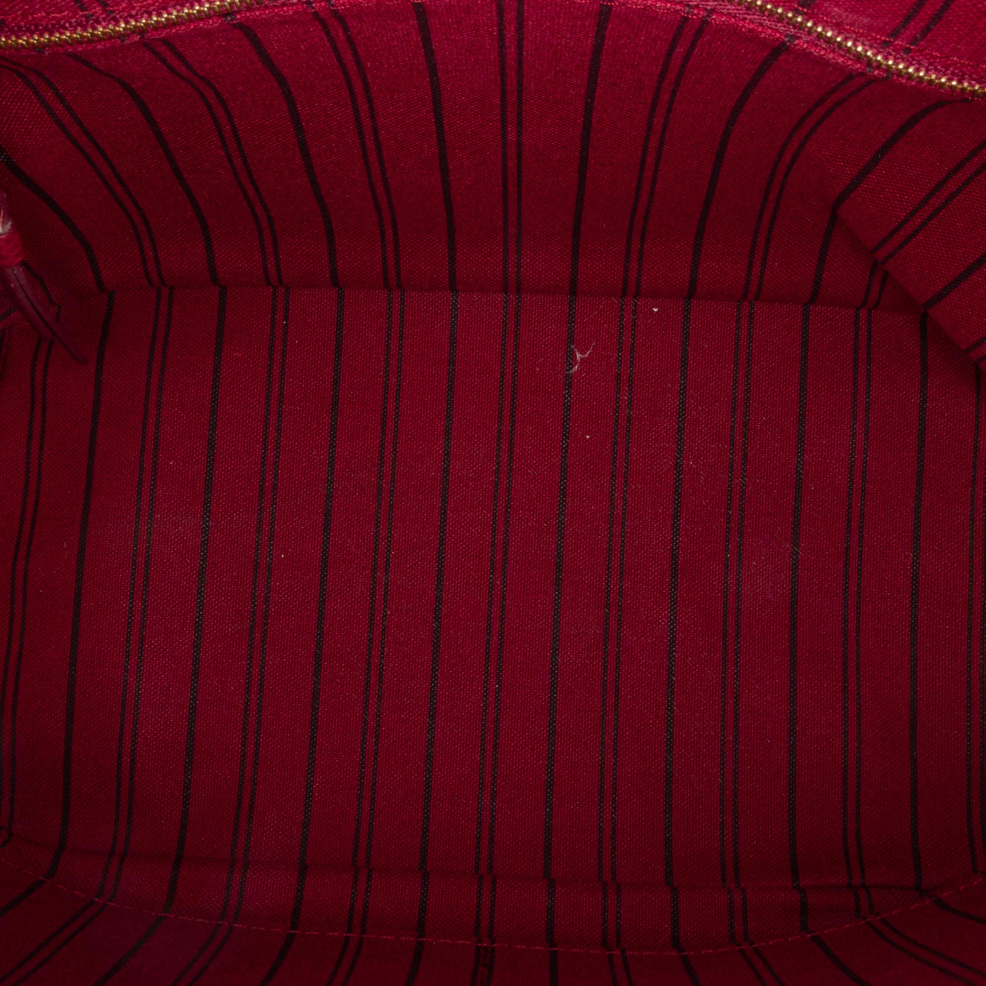 Louis Vuitton Monogram Empreinte Speedy Bandouliere 25 (SHG-32623)