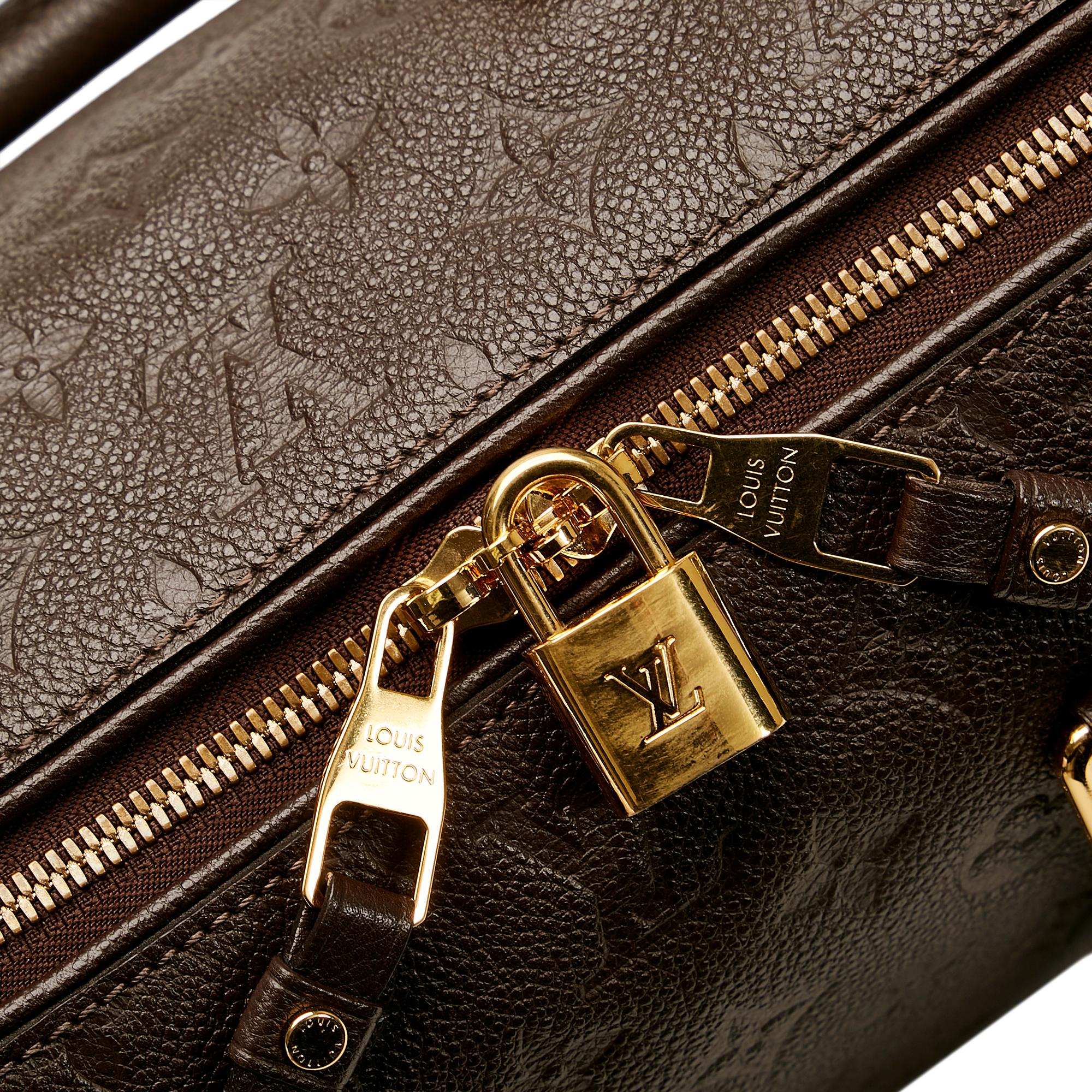 Louis Vuitton Monogram Empreinte Speedy Bandouliere 25 (SHG-5xN2SW)