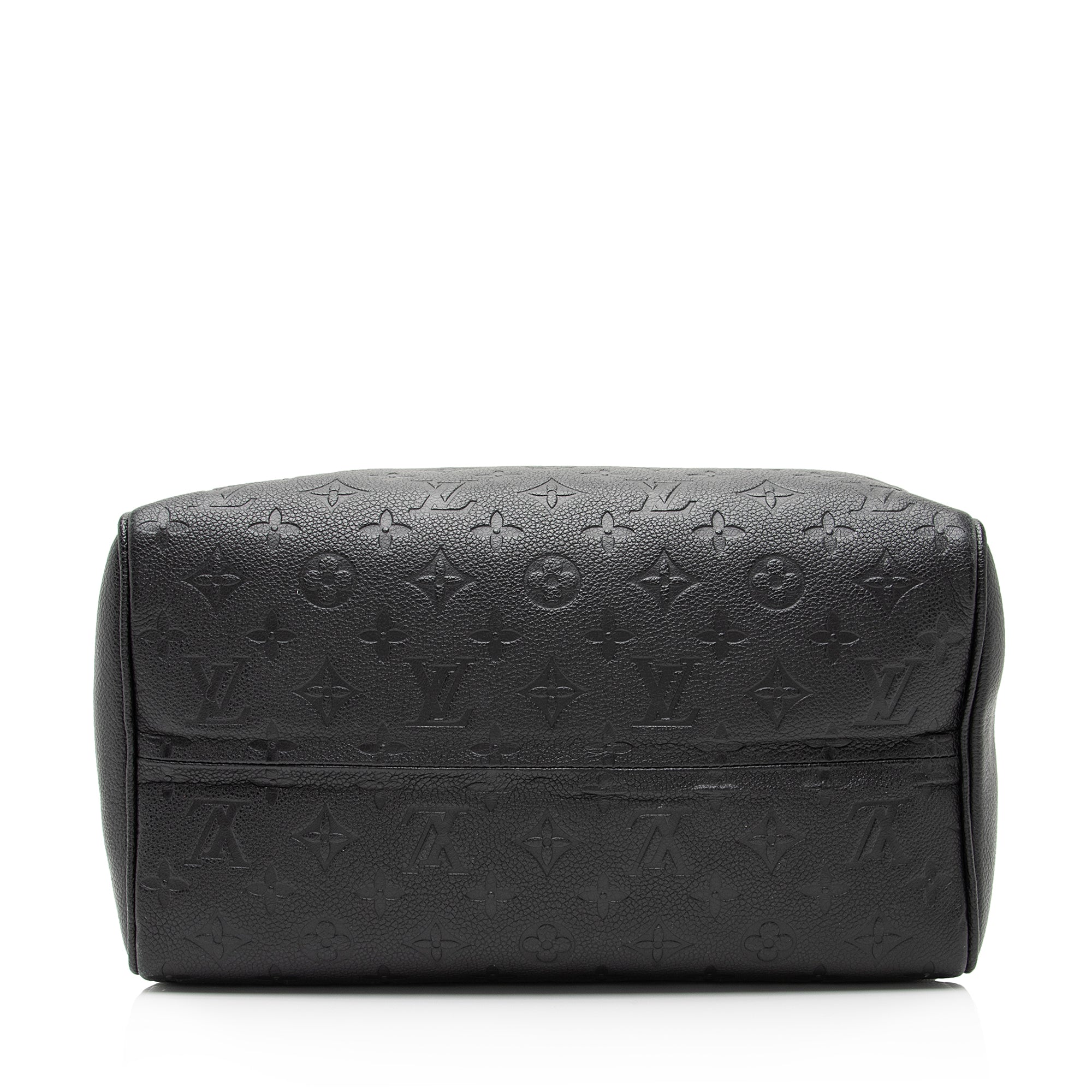 Louis Vuitton Monogram Empreinte Speedy Bandouliere 30 NM Satchel (SHF-UzN7iO)