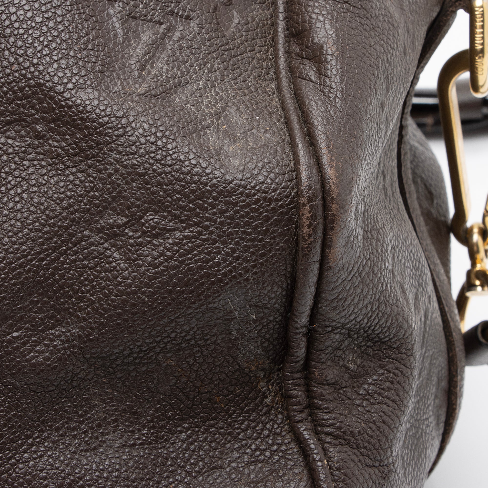 Louis Vuitton Monogram Empreinte Speedy Bandouliere 30 Satchel (SHF-23588)