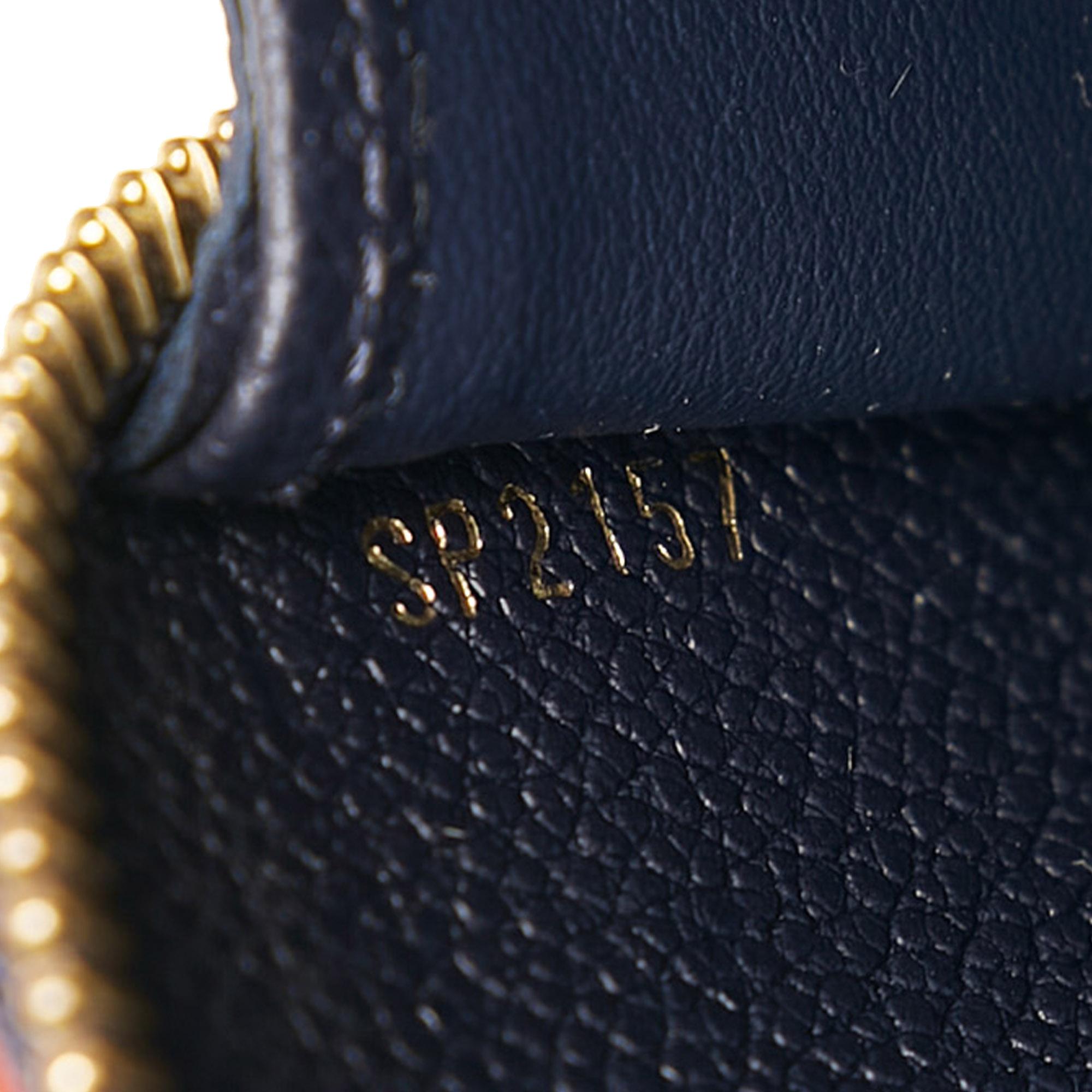 Louis Vuitton Monogram Empreinte Zippy Long Wallet (SHG-36720)