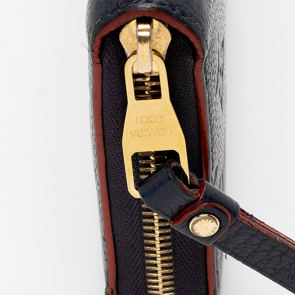 Louis Vuitton Monogram Empreinte Zippy Wallet (SHF-15859)