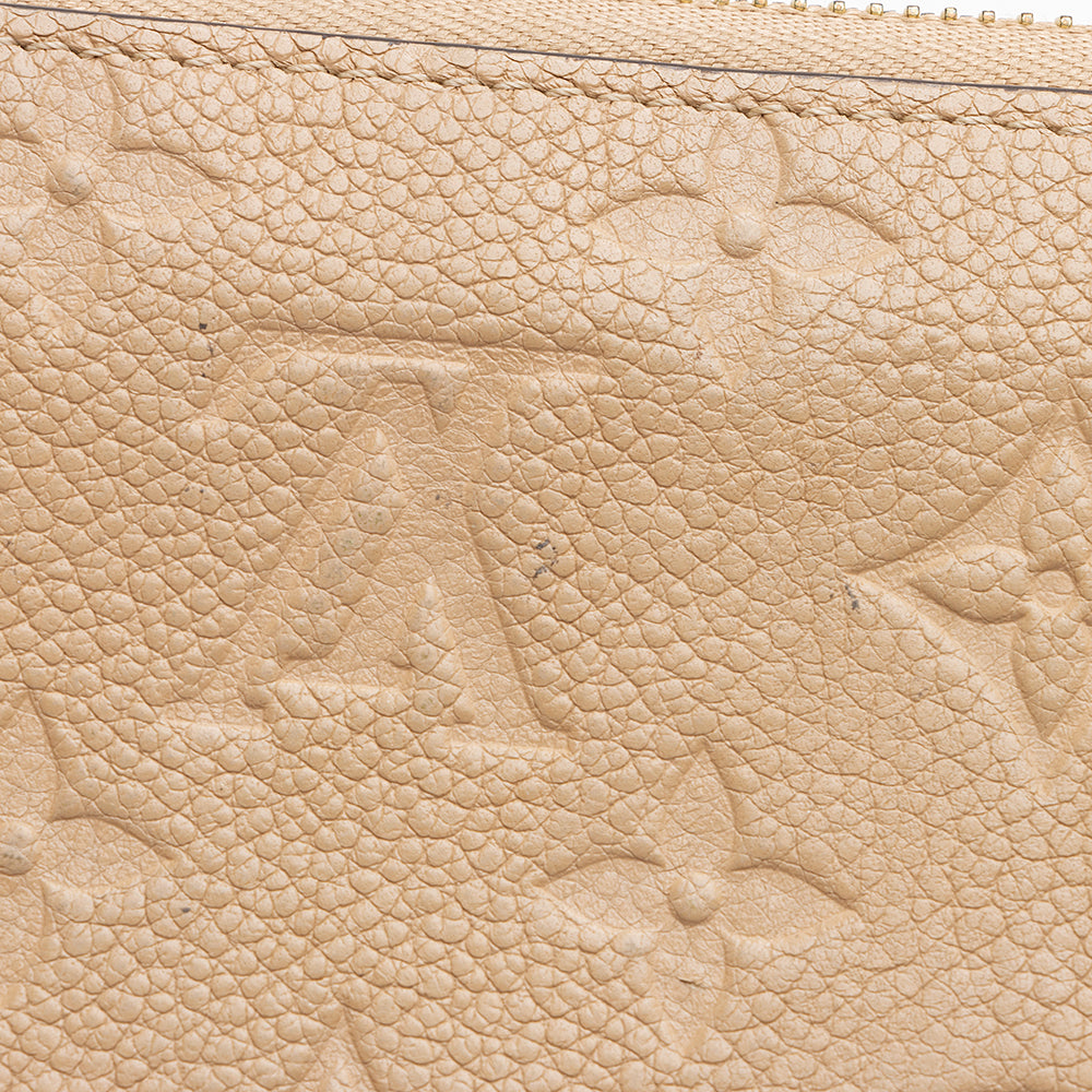 Louis Vuitton Monogram Empreinte Zippy Wallet - FINAL SALE (SHF-18157)