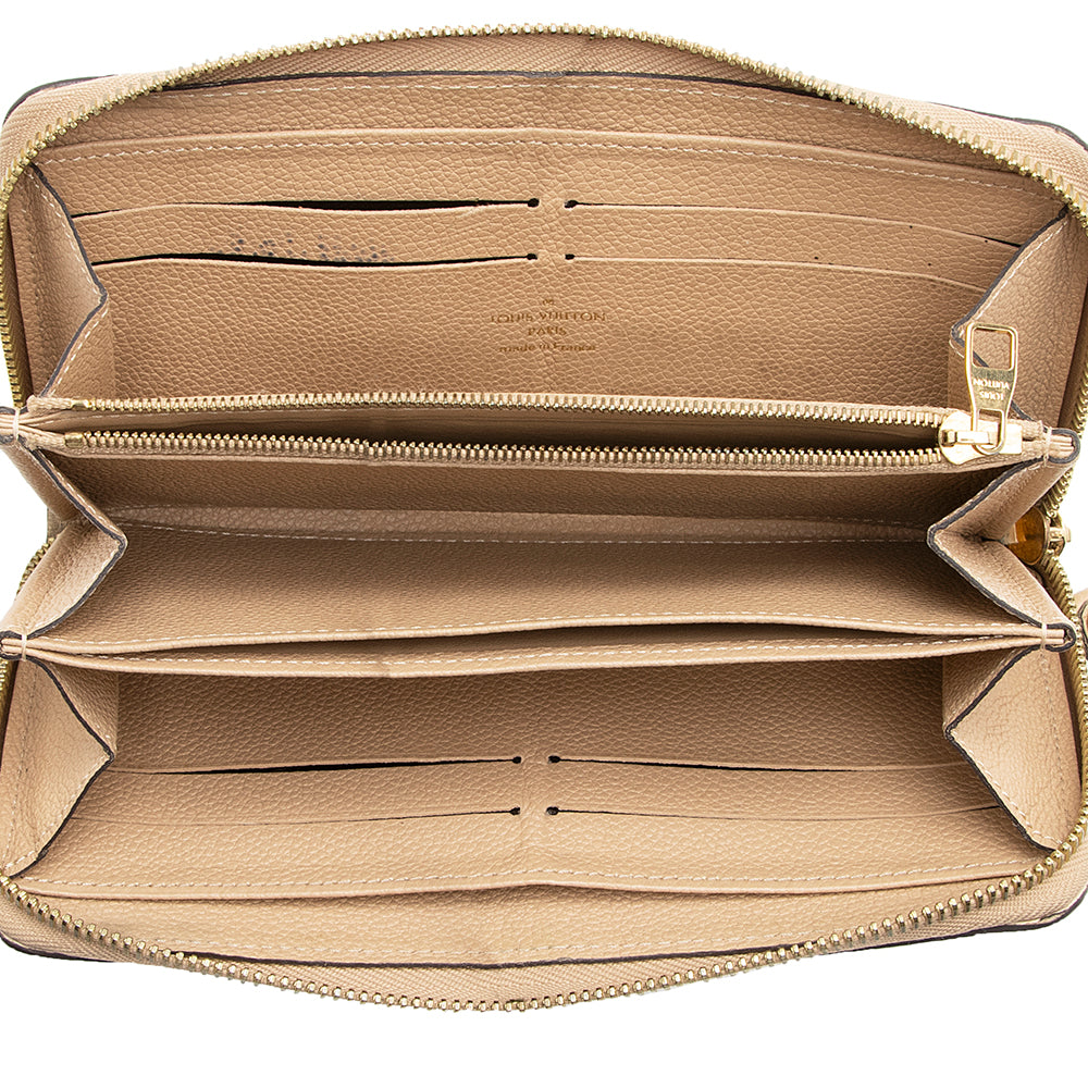 Louis Vuitton Monogram Empreinte Zippy Wallet - FINAL SALE (SHF-18157)