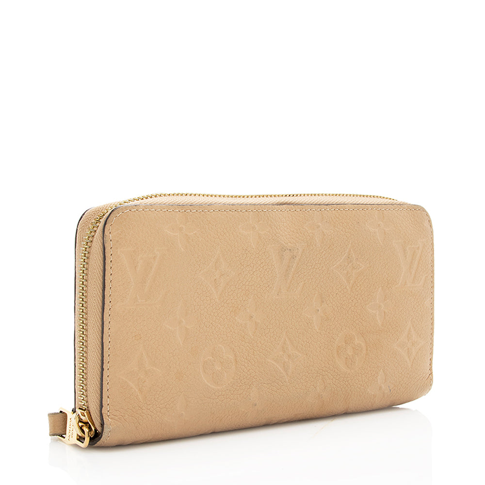 Louis Vuitton Monogram Empreinte Zippy Wallet - FINAL SALE (SHF-18157)