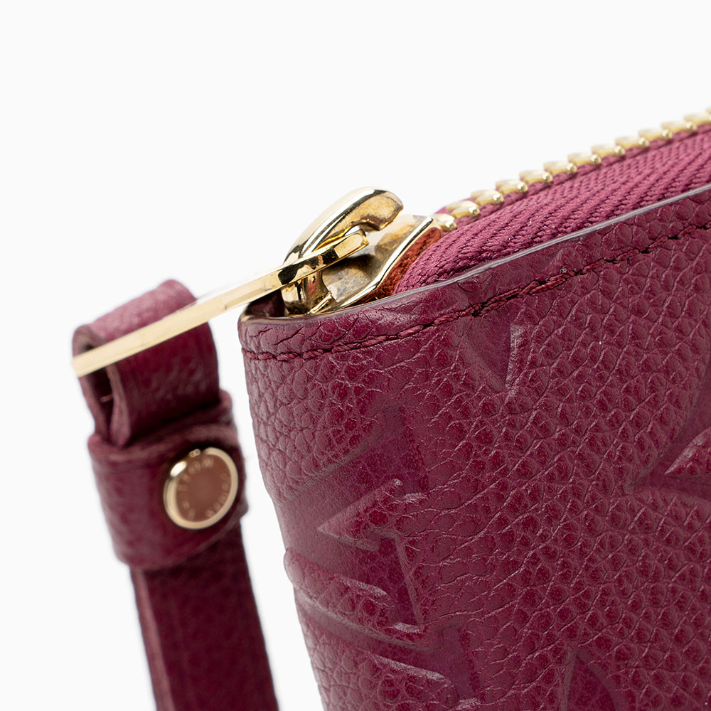 Louis Vuitton Monogram Empreinte Zippy Wallet (SHF-17581)