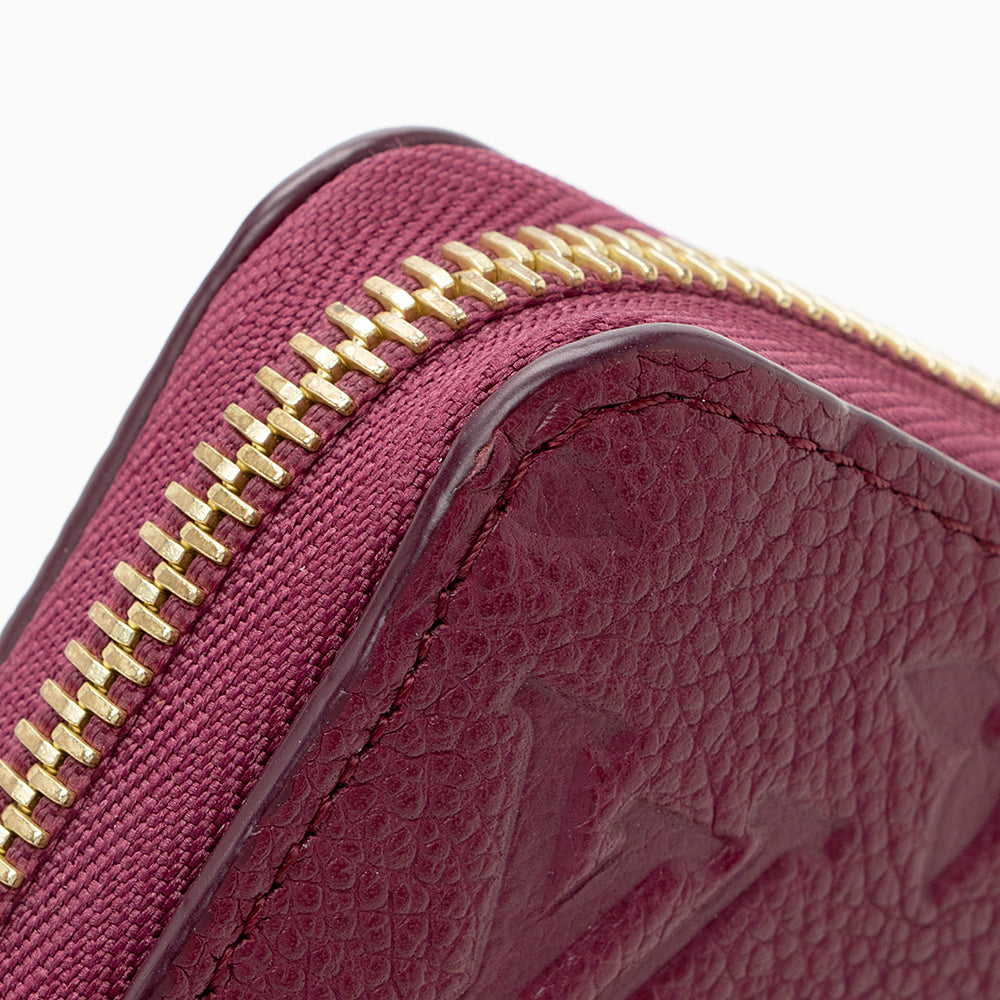 Louis Vuitton Monogram Empreinte Zippy Wallet (SHF-17581)