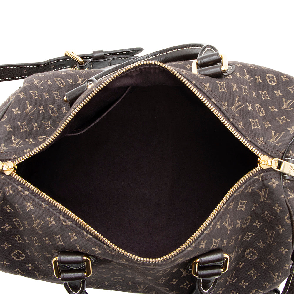 Louis Vuitton Monogram Idylle Speedy Bandouliere 30 Satchel (SHF-18989)