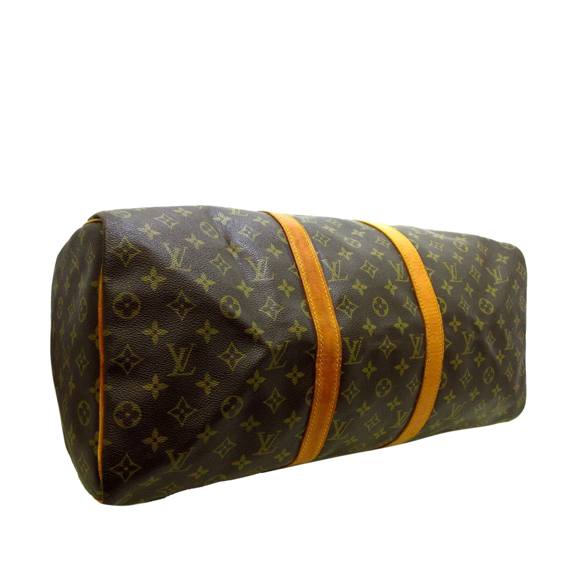 Louis Vuitton Monogram Keepall 50 (SHG-36860)