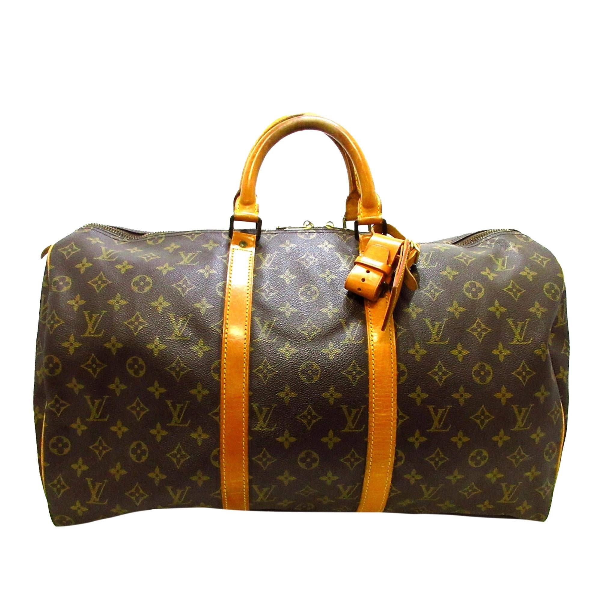 Louis Vuitton Monogram Keepall 50 (SHG-36860)