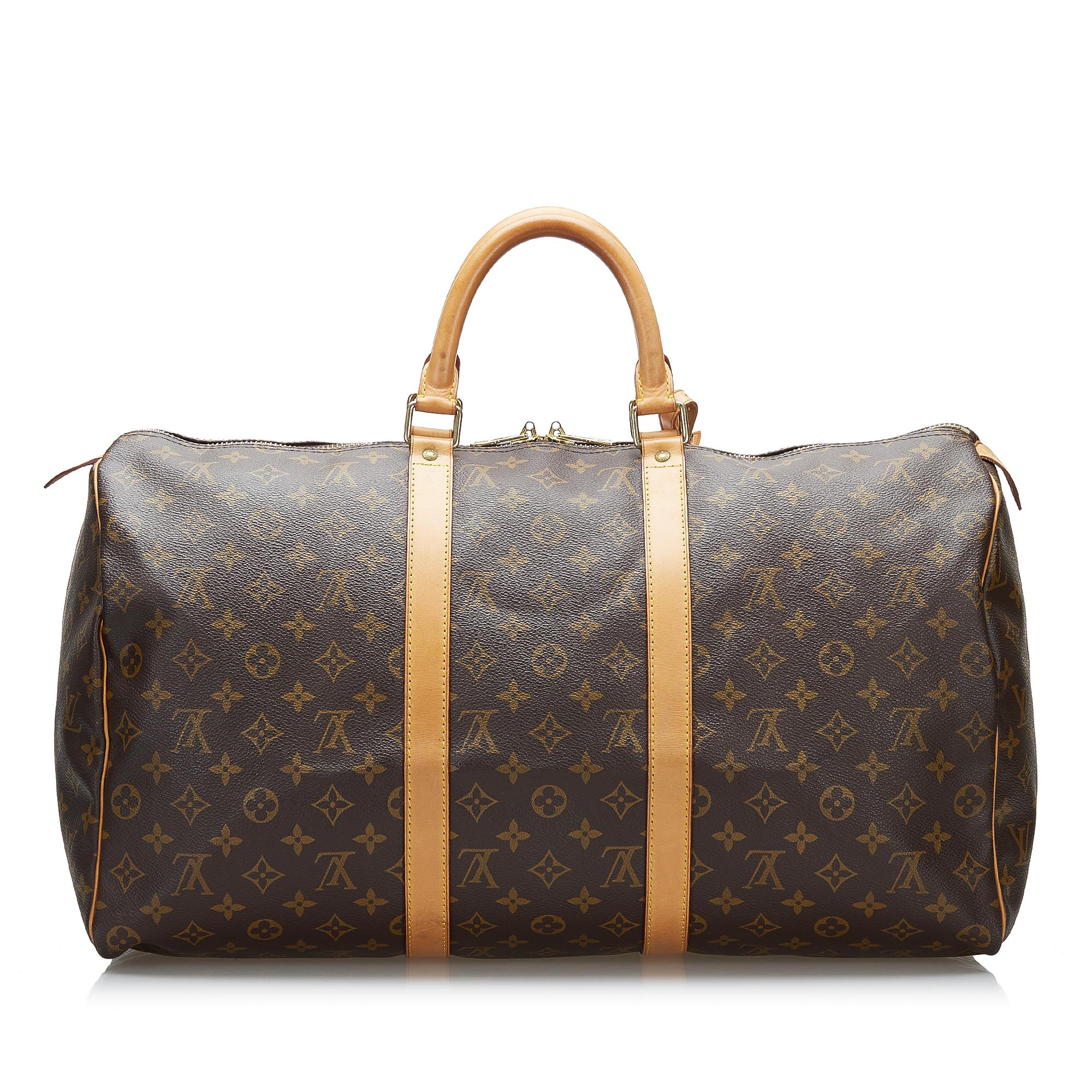 Louis Vuitton Monogram Keepall 50 (SHG-36945)