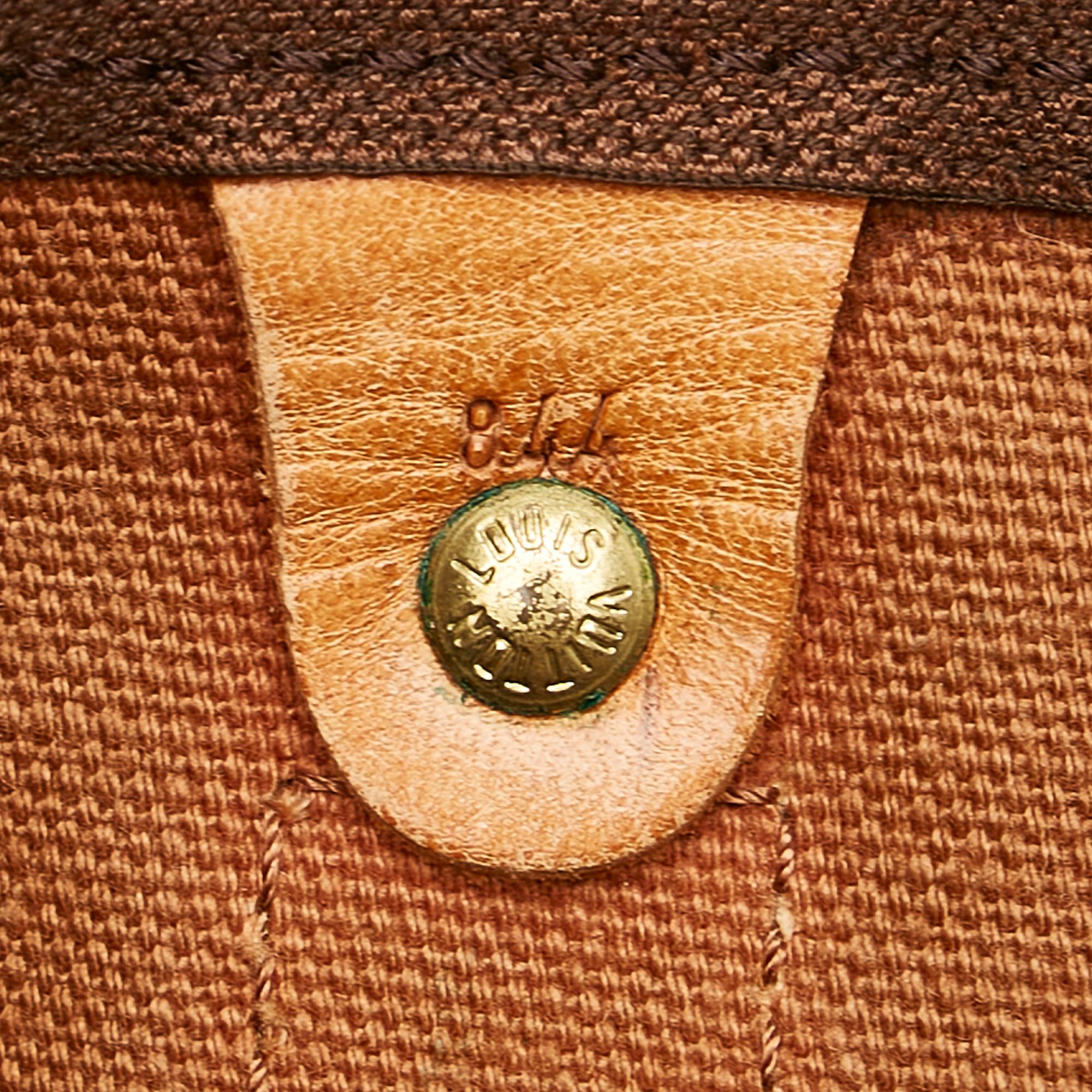 Louis Vuitton Monogram Keepall 55 (SHG-25180)