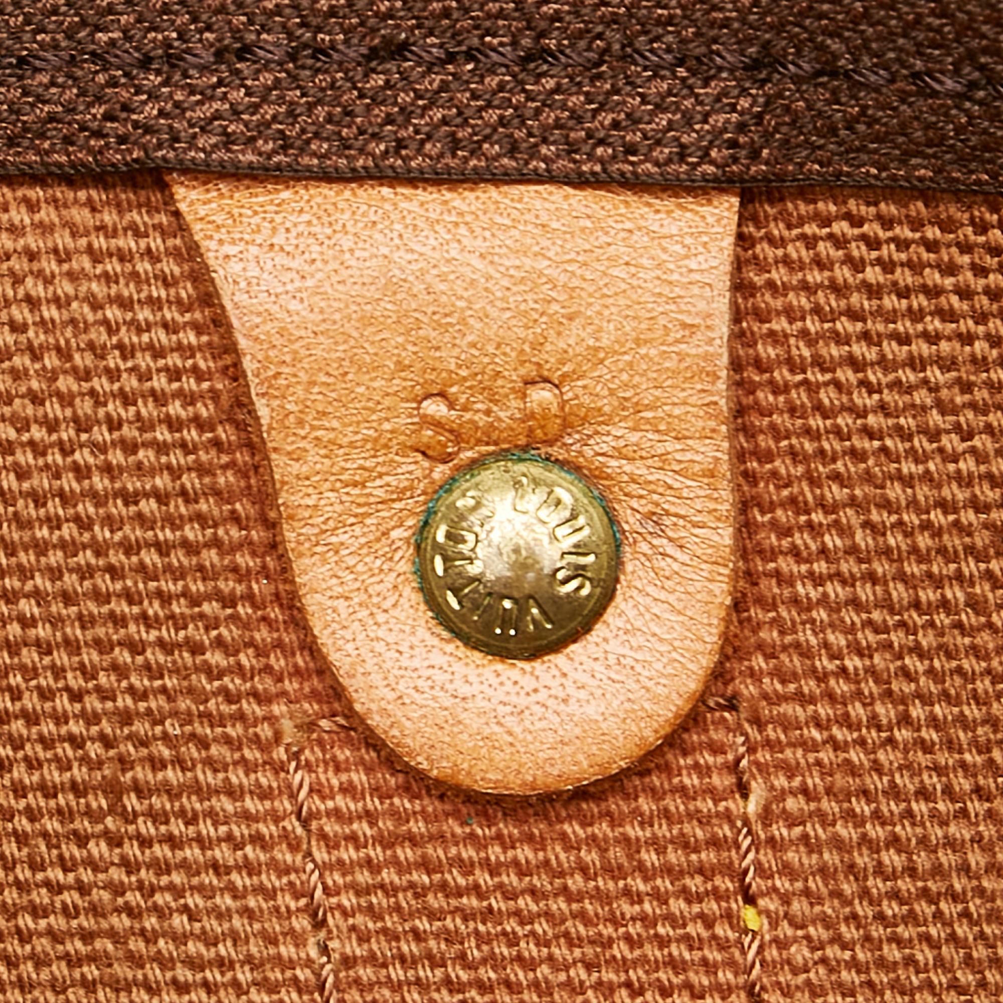 Louis Vuitton Monogram Keepall 55 (SHG-25180)