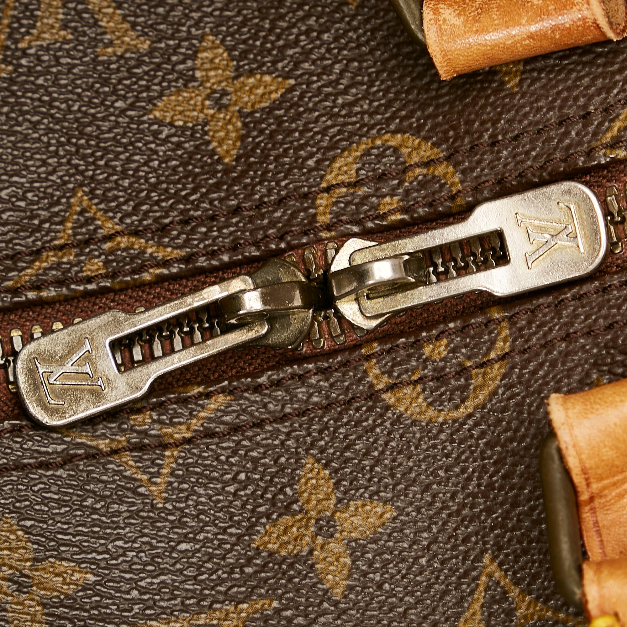 Louis Vuitton Monogram Keepall 55 (SHG-25180)