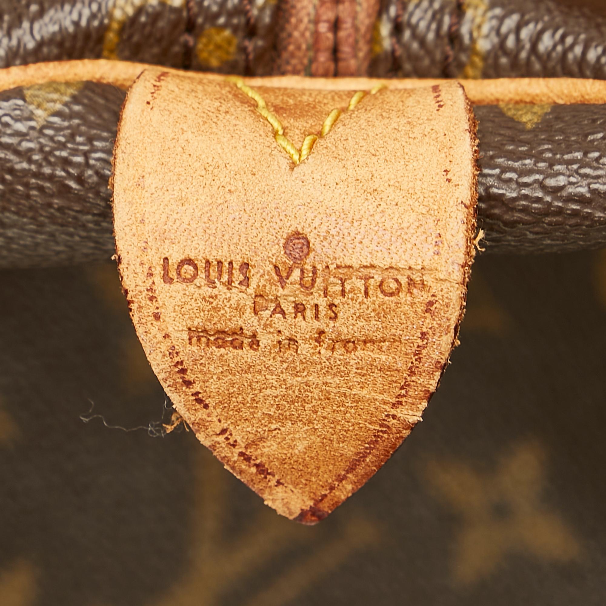 Louis Vuitton Monogram Keepall 55 (SHG-25180)