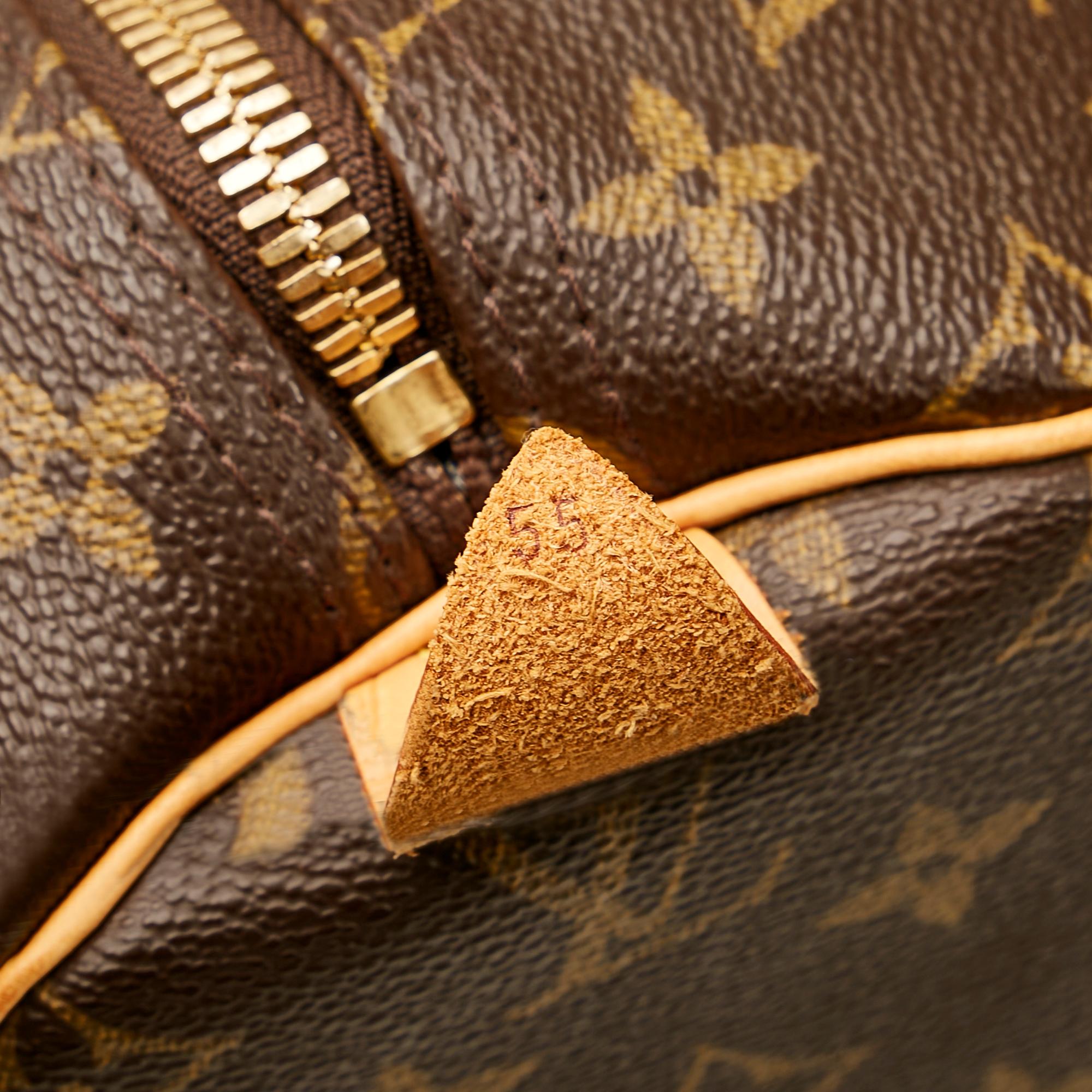 Louis Vuitton Monogram Keepall 55 (SHG-36244)