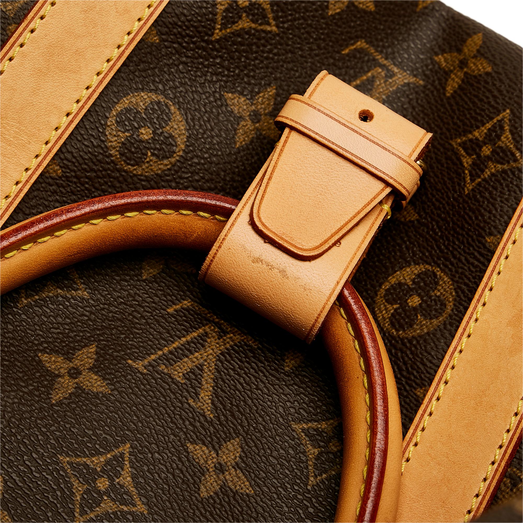 Louis Vuitton Monogram Keepall 55 (SHG-36244)