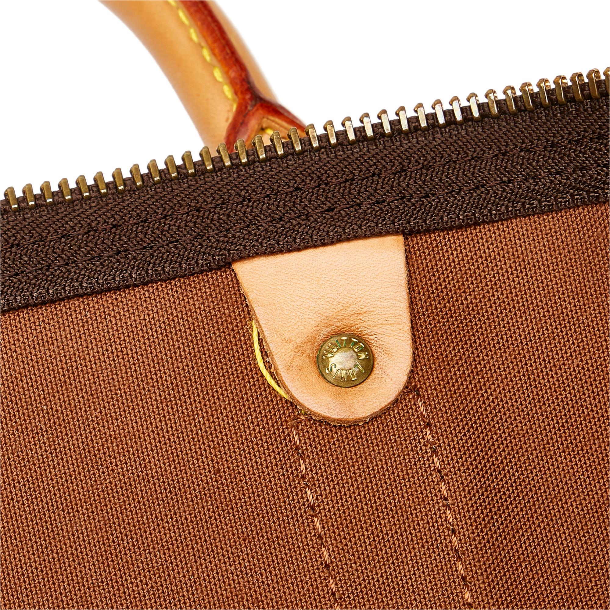 Louis Vuitton Monogram Keepall Bandouliere 50 (SHG-36514)