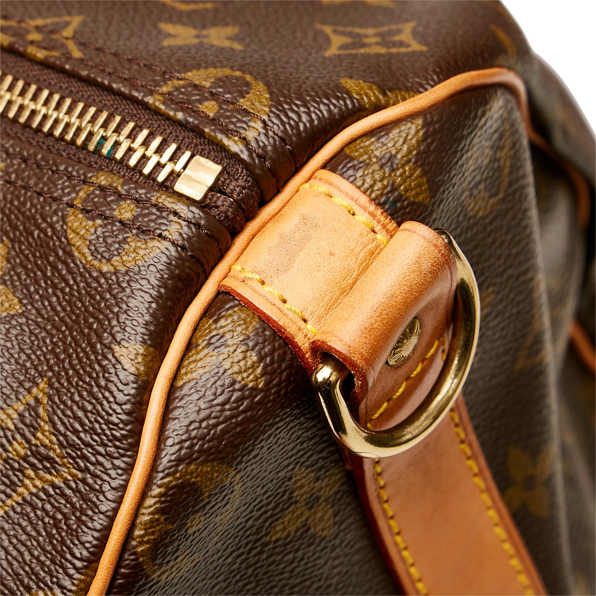 Louis Vuitton Monogram Keepall Bandouliere 50 (SHG-36514)