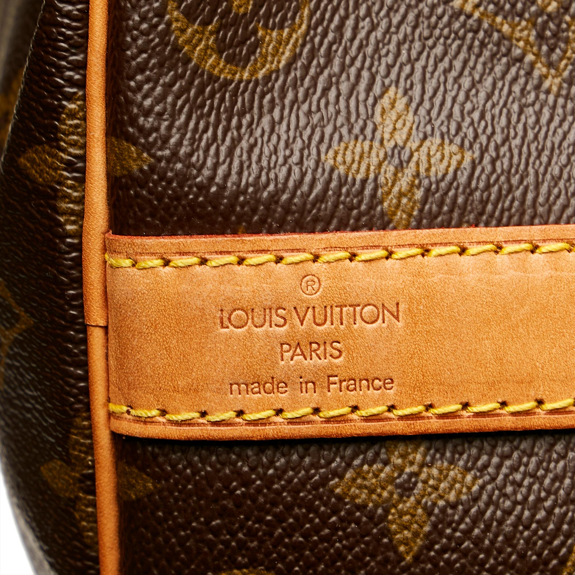 Louis Vuitton Monogram Keepall Bandouliere 50 (SHG-36514)