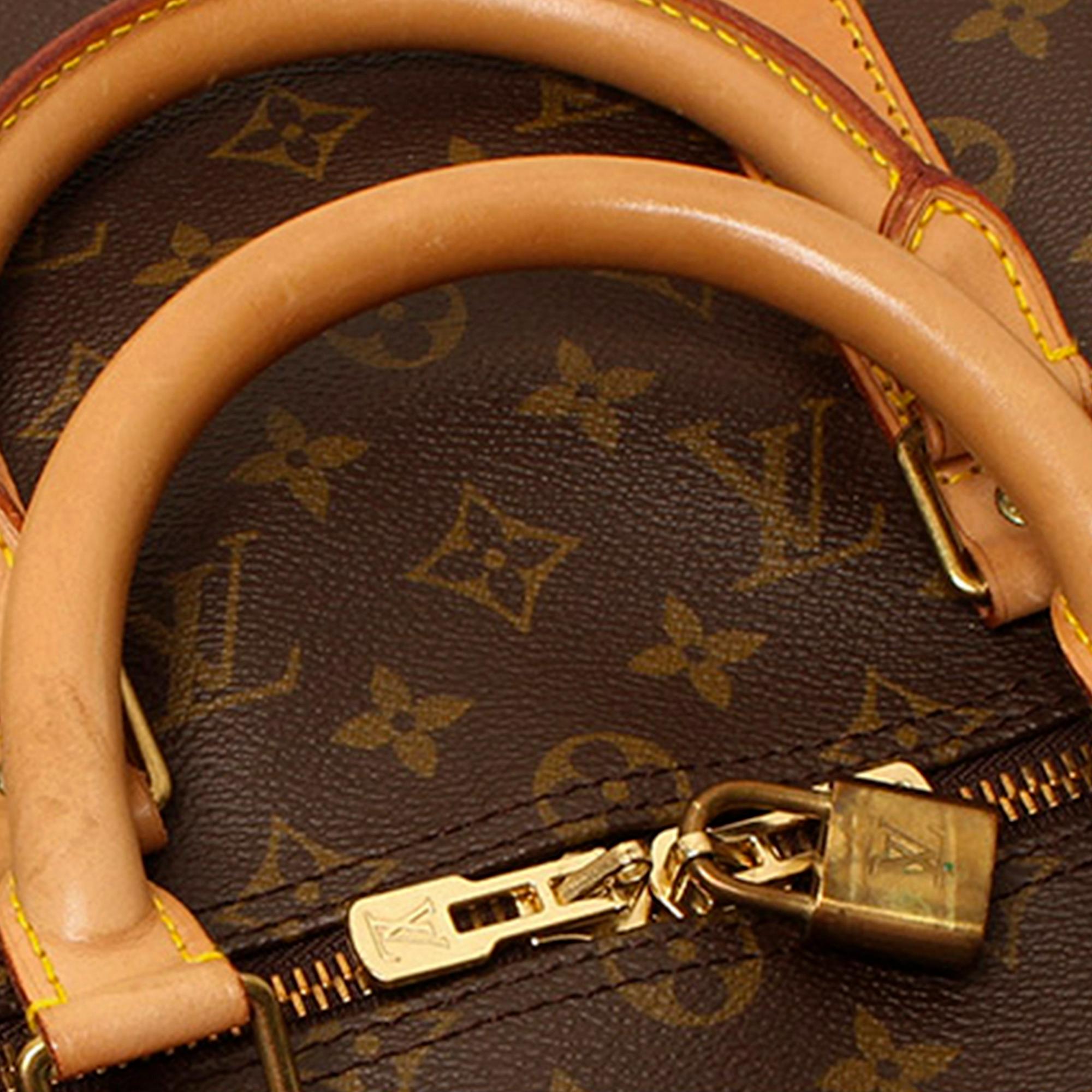 Louis Vuitton Monogram Keepall Bandouliere 50 (SHG-36693)